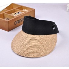 Hat Visor Cap Summer Beach Straw Clip Sun Wide Brim Mujer Roll Up Foldable   eb-99551868